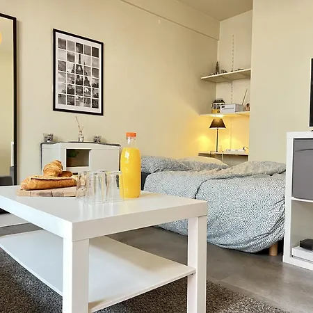 Studio Avec Balcon, Havre De Paix A Montparnasse Paris