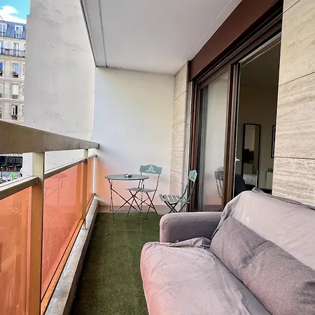 Studio Avec Balcon, Havre De Paix A Montparnasse * Paris